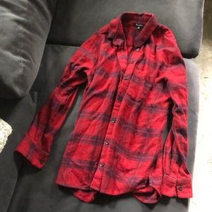 Madewell - women’s flannel shirt